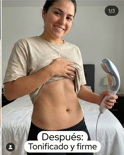 Masajeador abdominal para quemar grasa.