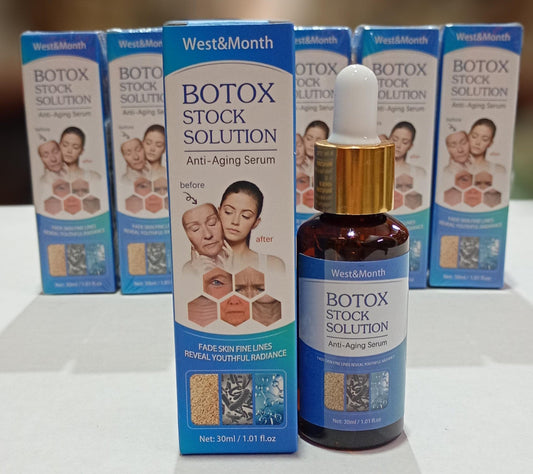 Suero antienvejecimiento con solución concentrada tipo bótox